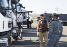타타대우 충북 제천서 동절기 무상 점검 캠페인 진행