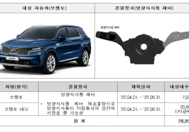 국토부, 현대·기아 등 13만6608대 리콜