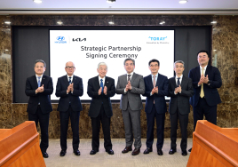 현대차그룹, 日 도레이그룹과 맞손...미래 모빌리티 신소재 협력 나선다