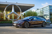 [시승기] 벤츠 EQS 450+ 일렉트릭 아트, 다시 솟은 삼각별